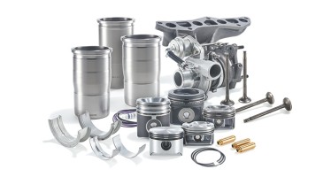 Componentes de motor e turbocompressores