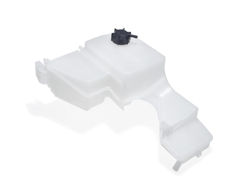 MAHLE expansion tank that expands if the coolant temperature rises to keep pressure constant in the engine. 