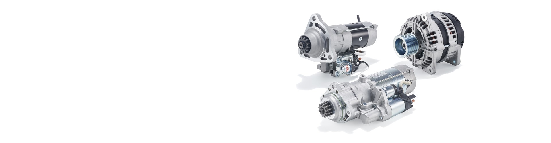 Starter, Generatoren und elektrische Antriebe.