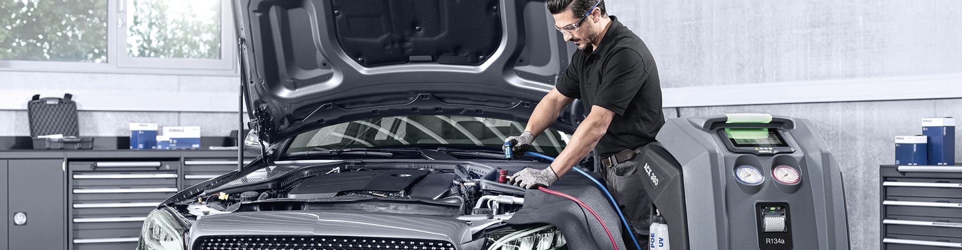 Quantités de remplissage de fluide frigorigène et d’huile de compresseur de climatisation